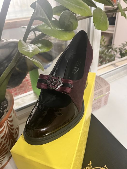 Туфли кожанные женские