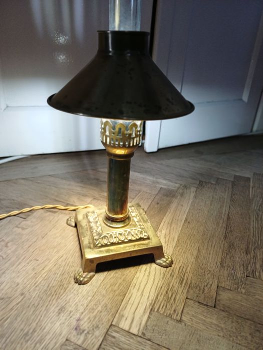 Accesoriu decorațiune lumina alama vintage colectie Franța 1970