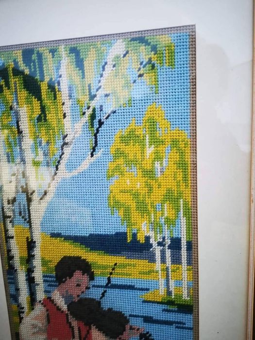 Ръчно изработени,бродирани гоблени, картини