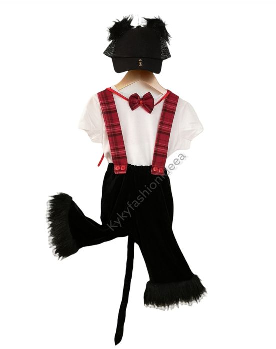 Costum motan pisică băieți costum serbare carnaval halloween