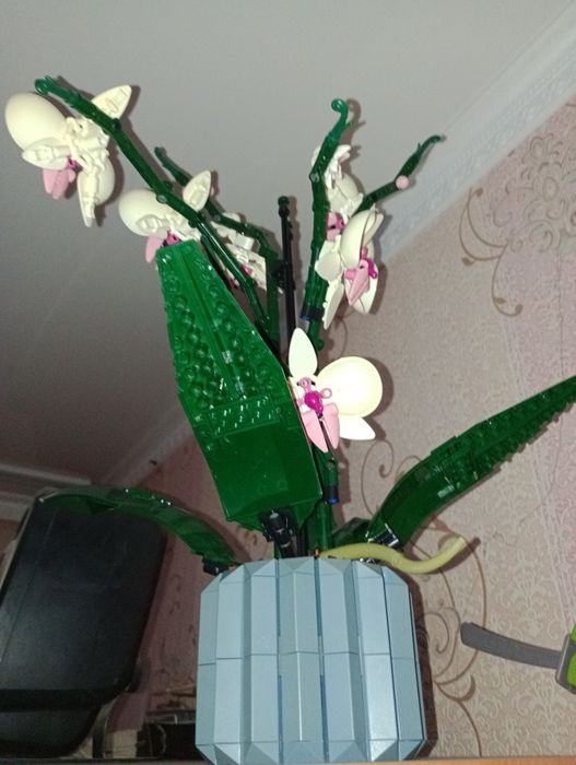 Конструктор цветок в горшке