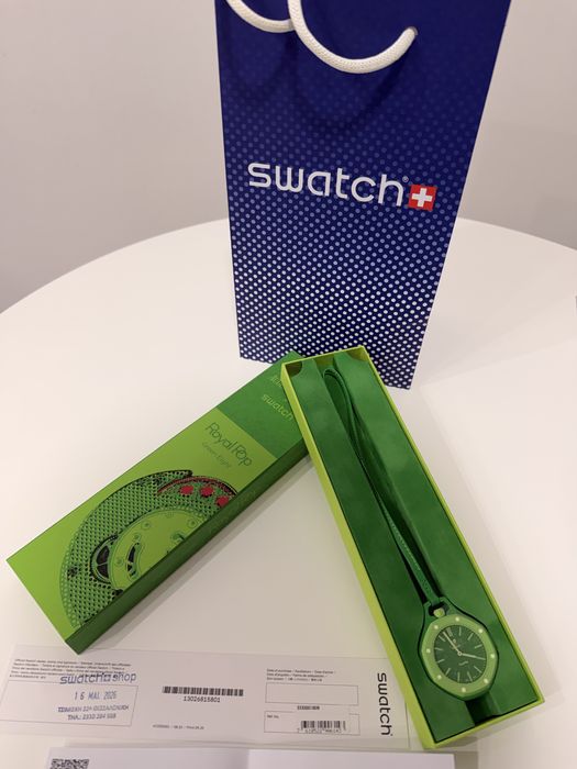Ap x Swatch Royal Pop Green Eight Full set