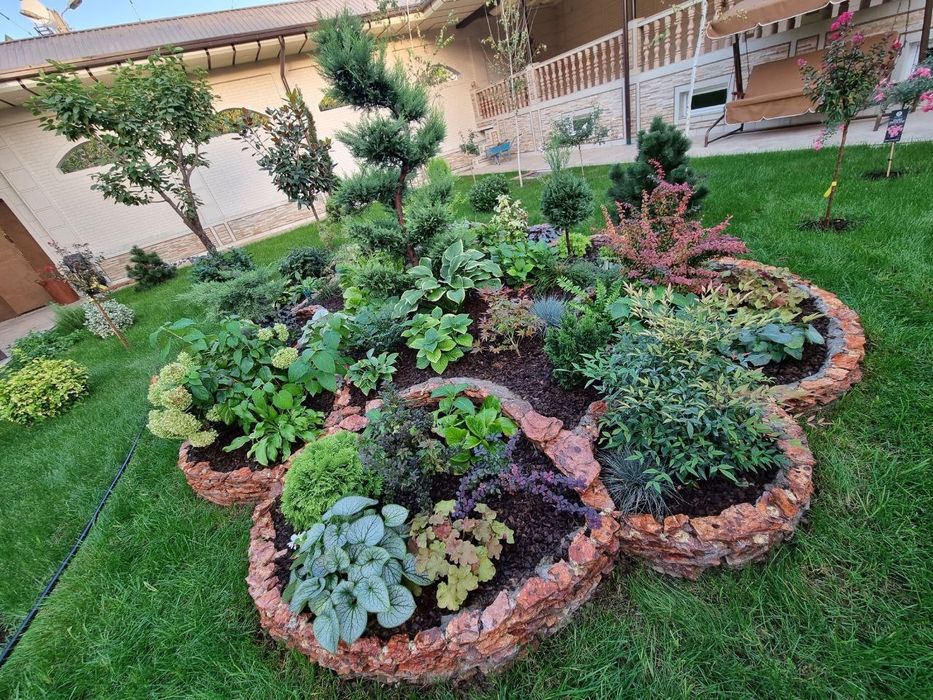 Садовник. Озеленение и формирование деревьев, уход за садом. Богбон