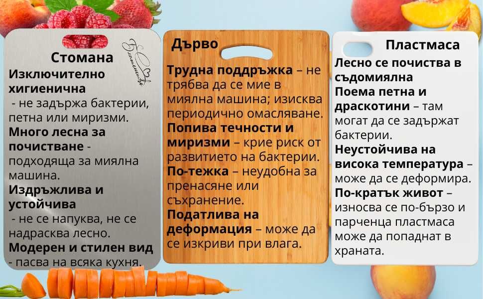 Персонализирана дъска за рязане от неръждаема стомана. Подарък с любов