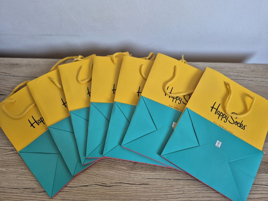 Set pungi cadou 96 de bucati Happy Socks