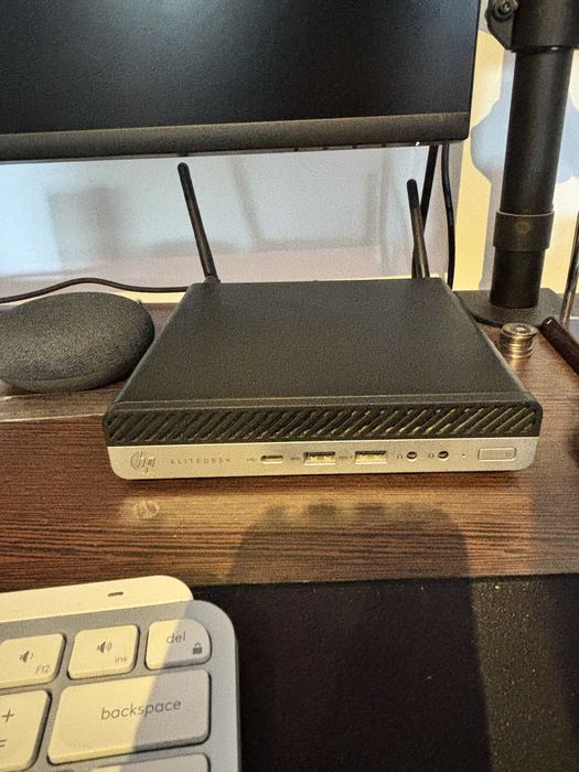 Mini PC HP EliteDesk 800 G4 DM | i5 8500T | Fără RAM | Fără SSD | Cu Încărcător