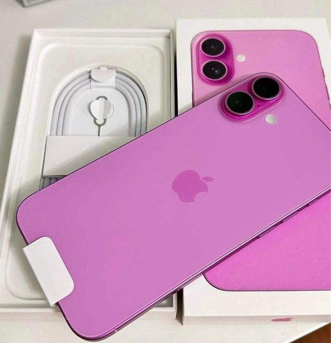 iPhone 16 Roz • ca NOu • 96% Bateria