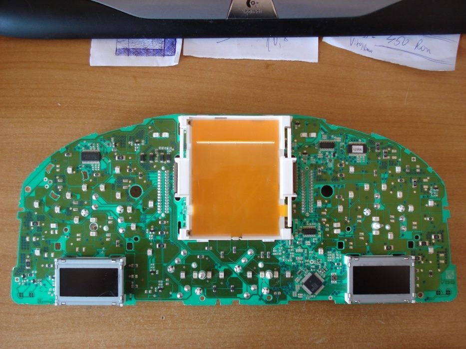 Дисплей Skoda octavia,vw golf 5,vw passat b6... Full fis с два лентови