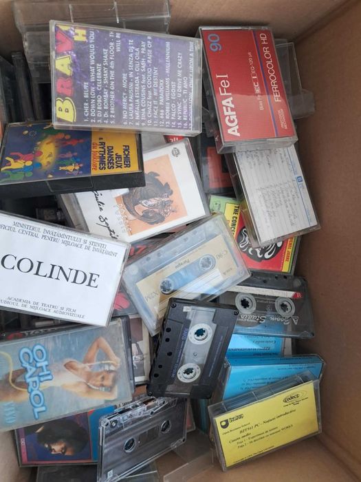 Casete audio Maxell JVC Raks Sony si altele