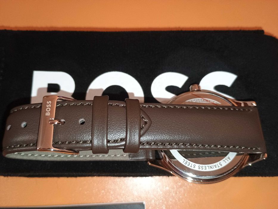 Ceas de mana Hugo Boss Elite Pale Rose Gold 41mm