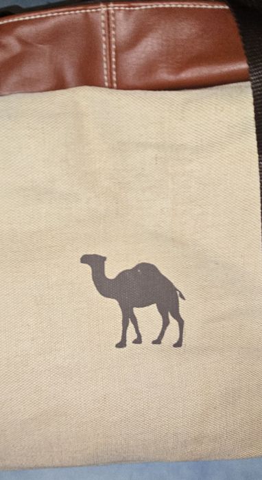 Geanta camel vintage