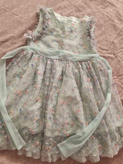 Рокля в зелено NEXT 5 г