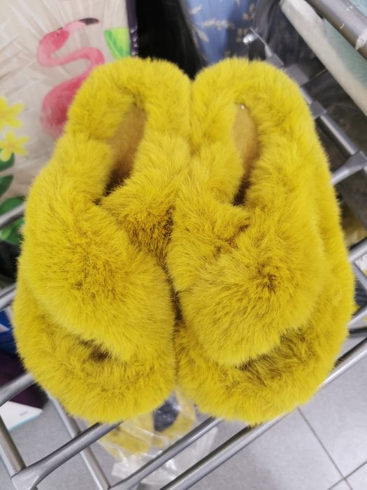 Тапочки меховые домашние