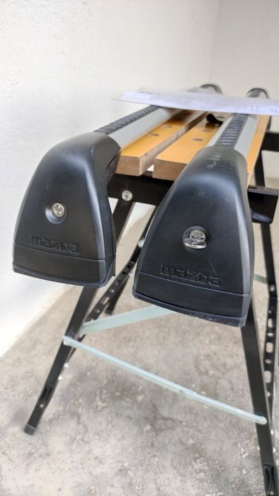 Mazda 5, 6 и CX-3 Оригинален багажник за покрив, напречни греди, релси