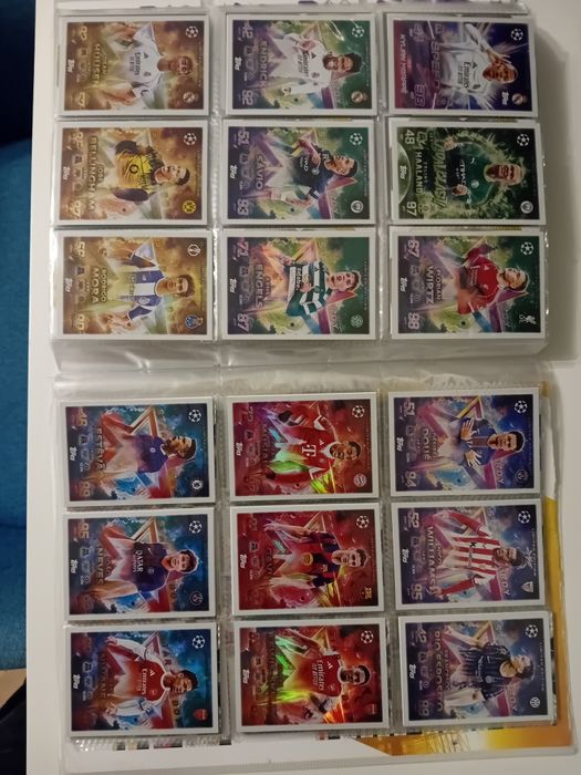 Продавам Match attax 25 26 нови карти