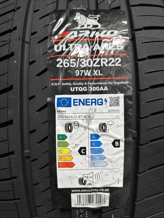 Нови летни гуми ARIVO ULTRA ARZ5 265/30R22 97W XL НОВ DOT