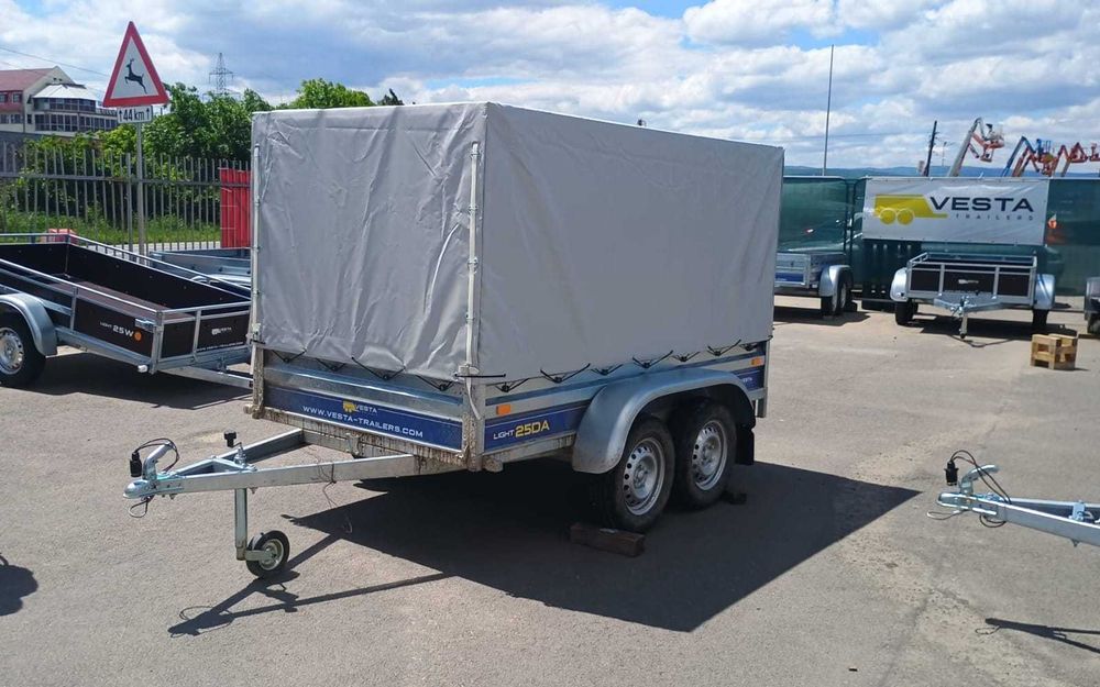 Remorca Cluj/ SUDATA, 2 Axe * 750 Kg: Dimensiuni 232 (250)*135 cm !