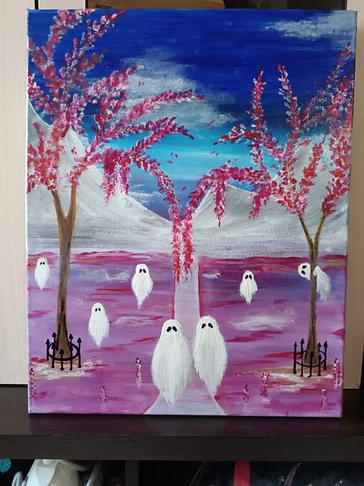 Продам картину на холсте.