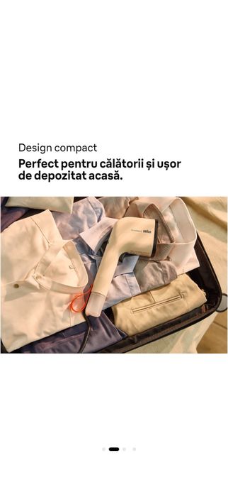 Aparat de călcat vertical cu abur Braun