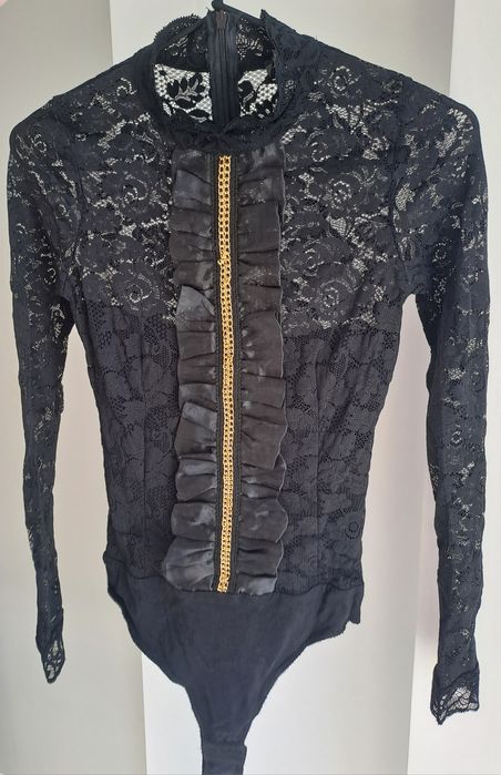 Дантелено боди- блуза Caramella fashion