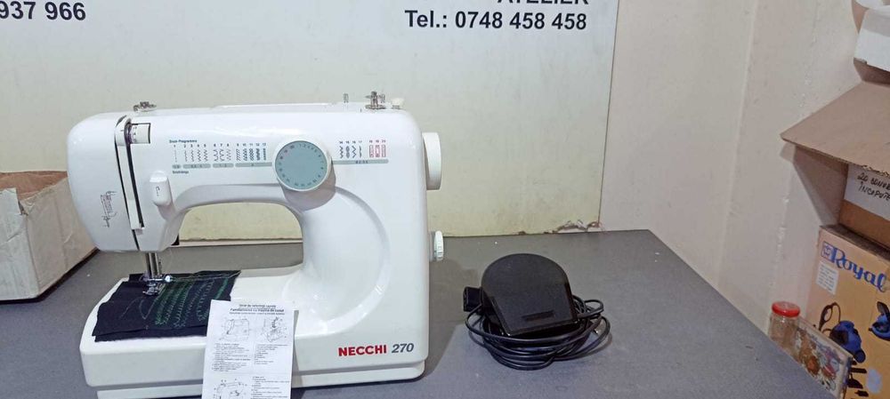 Masina de cusut electrica Necchi 270