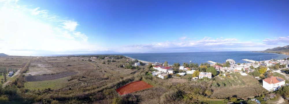 Скала Принос, о-в Тасос-парцел 805 кв.м до морето, идеален за каравана