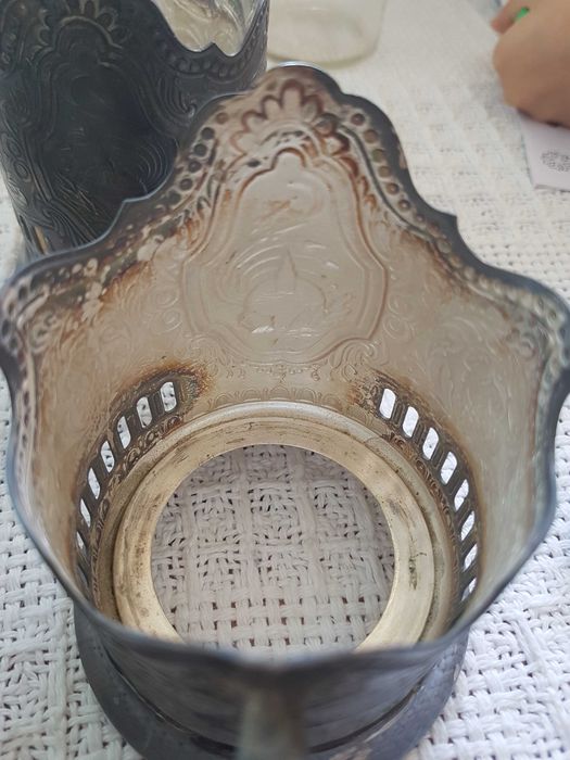 Руски чаши за чай с подстакани