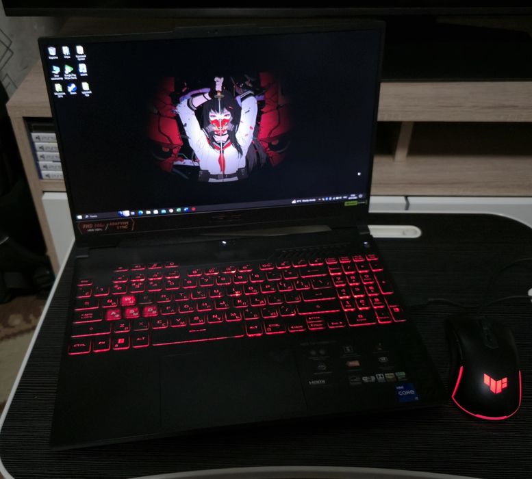 Игровой ноутбук Asus TUF Gaming F15 (RTX 4060 / i7 / SSD 1TB)