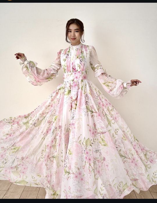 Платье с кажекей от Maral Arash