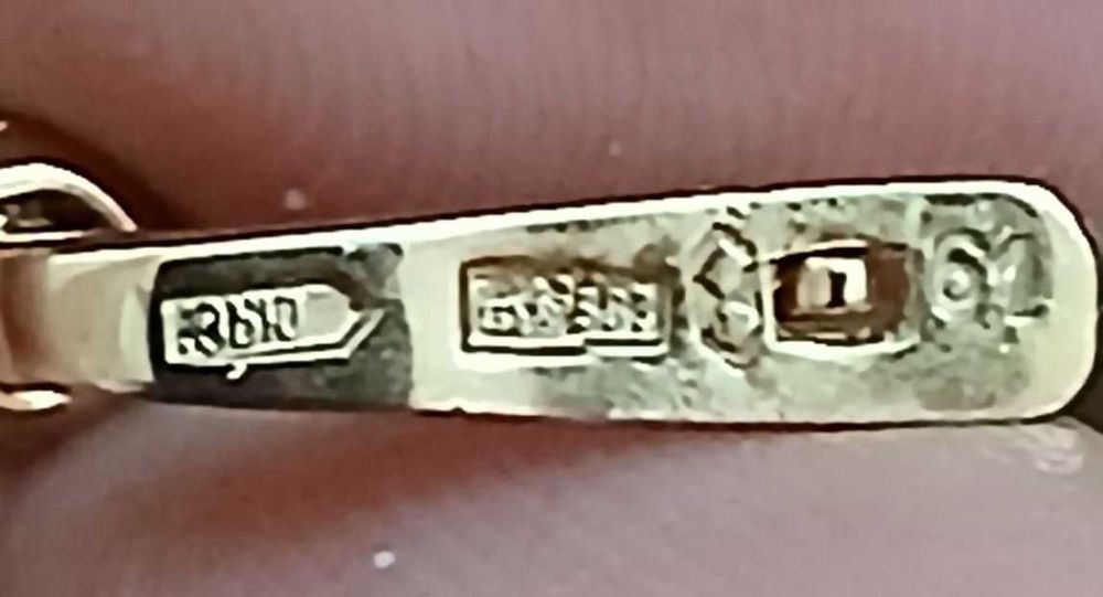 Серьги с бриллиантами. Советские.