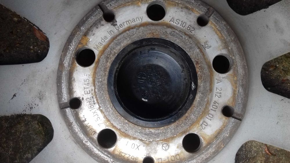 продавам алуминиеви  джанти 16" 5х112 със зимни гуми 205 55 16