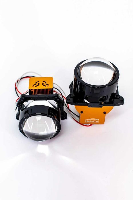 LED Лупи за вграждане 3.0 инча 80W 10000LM 2 бр к-т къси и дълги