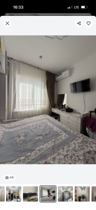 Олмос 3хона кв Евро ремонт сотилвоти Бонуслари бн