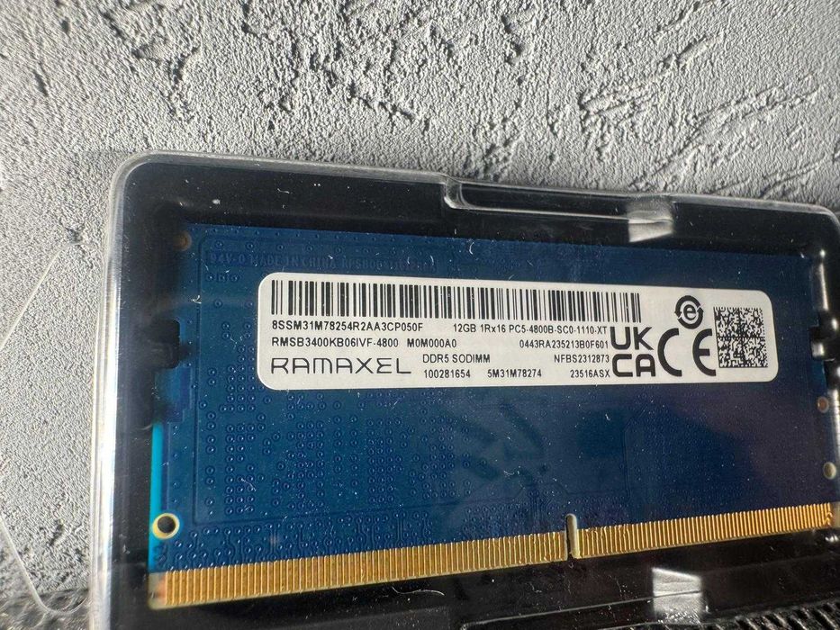 Kit RAM RAMAXEL 24GB 2x12GB DDR5 4800MHz SODIMM Laptop