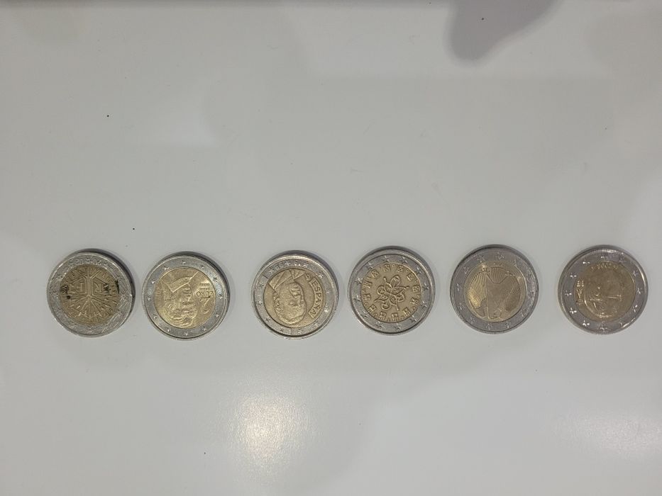 Vand monede 1-2euro an 2002