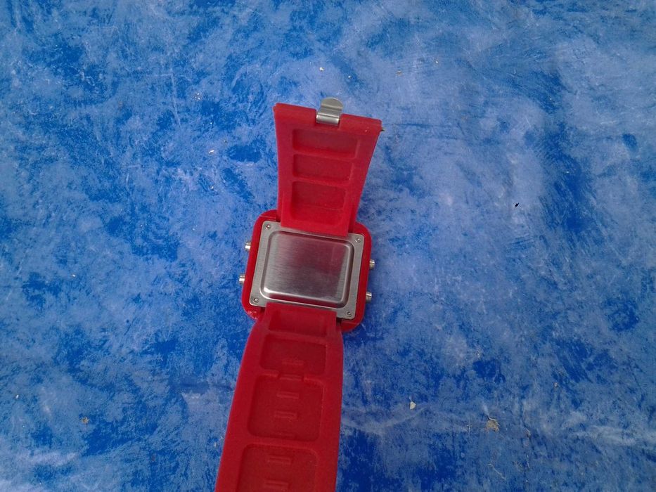 Santa Teresa, Ceas LED unisex silicon rosu