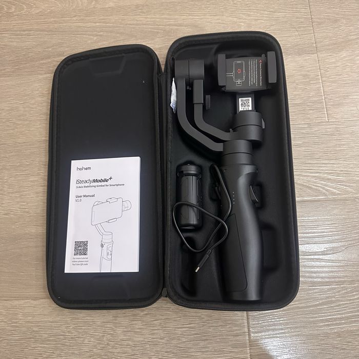 Стабилизатор Hohem isteady mobile plus. Новый, не использован ни разу.