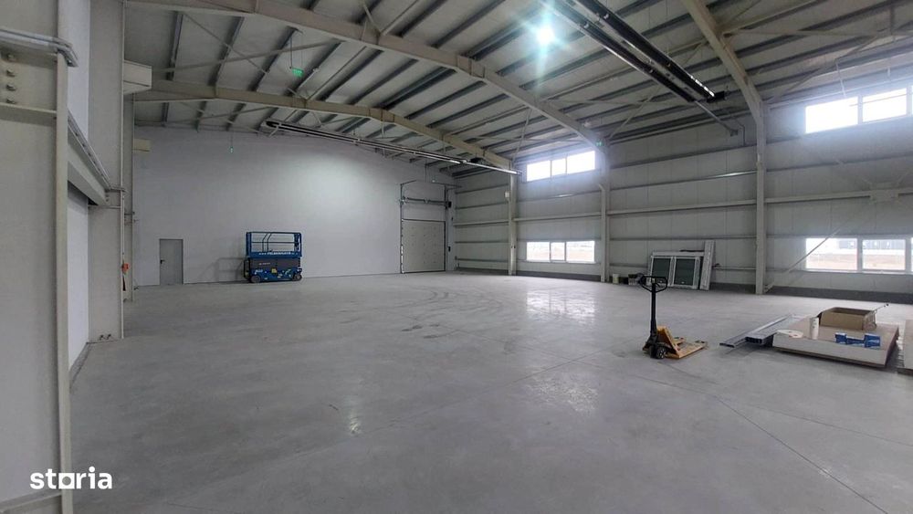 Hala industrială 959 mp, birouri 300 mp, Zona Industrială Vest