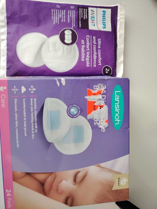 Philips AVENT електрическа помпа и подплънки