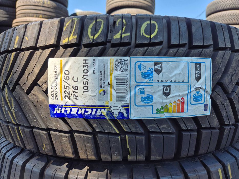 4 Anvelope M+S VARA IARNA 4 Sezoane - 225/60/16C 105/103H - Michelin CrossClimate - NOU - DOT 2020 ! SUPER PRET !!