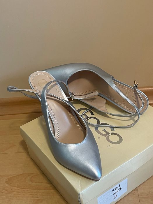 Сребърни токчета с верижки