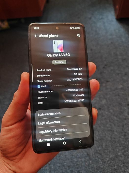 Samsung A53 5G .