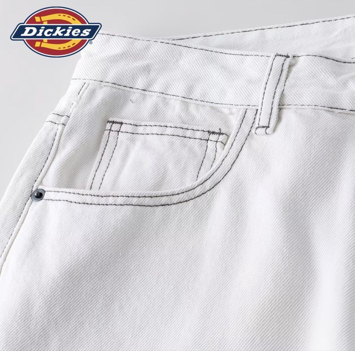 Белые джинсы Dickies