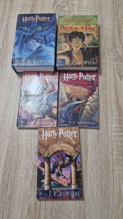 Harry Potter editia Egmont vol. 1-5