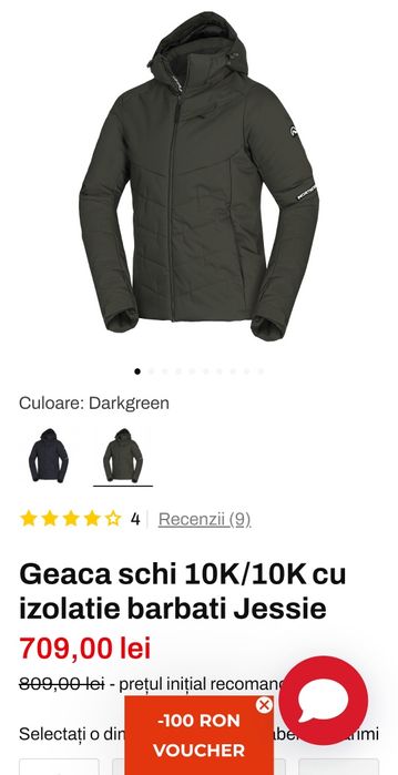 Geaca schi Northfinder, premium, mărime XL, 10k/10k