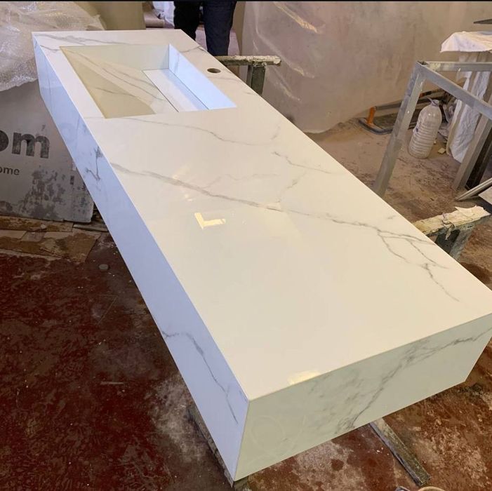 Изготовление раковина из керамогранита
Принимает заказы на изготовлен