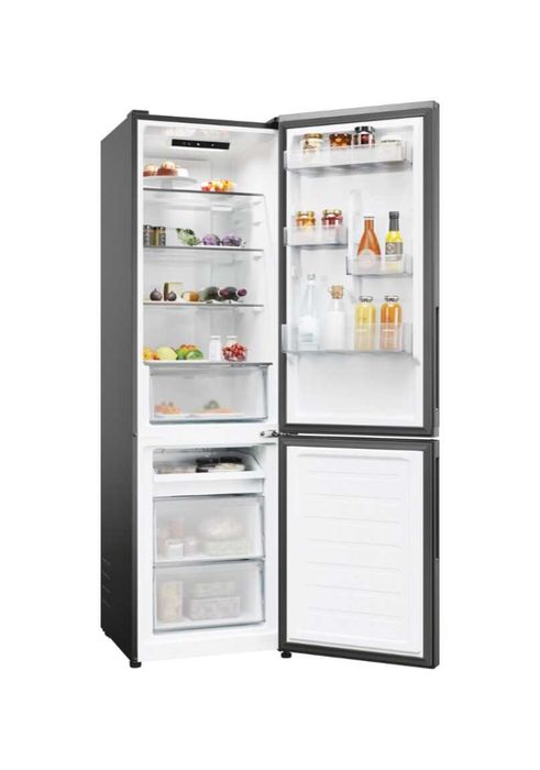 Нов черен Total No Frost хладилник с фризер Candy 279 л 183/55/60 см