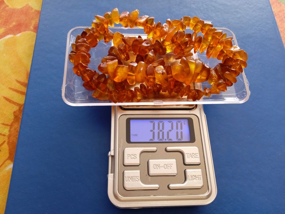 Дамско колие, гердан от естествен балтийски КЕХЛИБАР