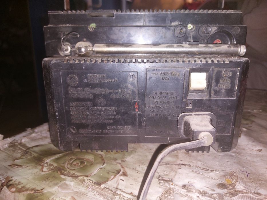 Ретро телевизор SILELIS 405 D-1