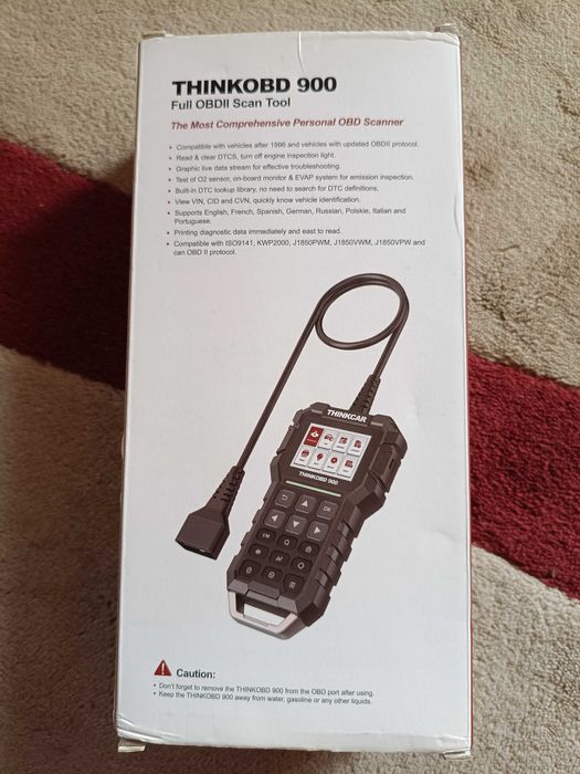 THINKOBD 900 - Tester Avansat Diagnoză Auto Full OBD2 - NOU / SIGILAT